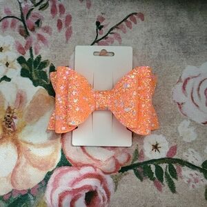 Hair Bow | Handmade with Love | Faux Leather